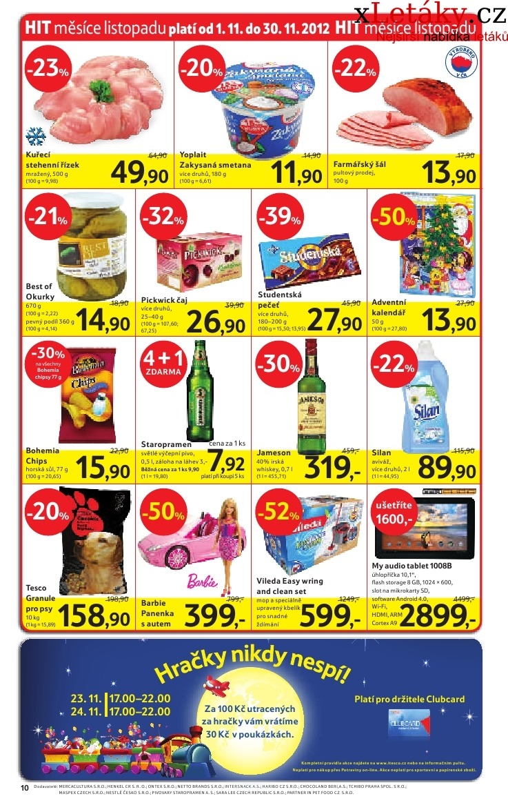 leták Tesco - malý hypermarket leták strana 1 leták Tesco - malý hypermarket leták strana 1
