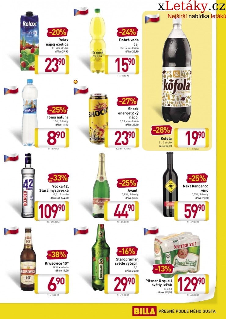 let�k Billa aktu�ln� let�k strana 1