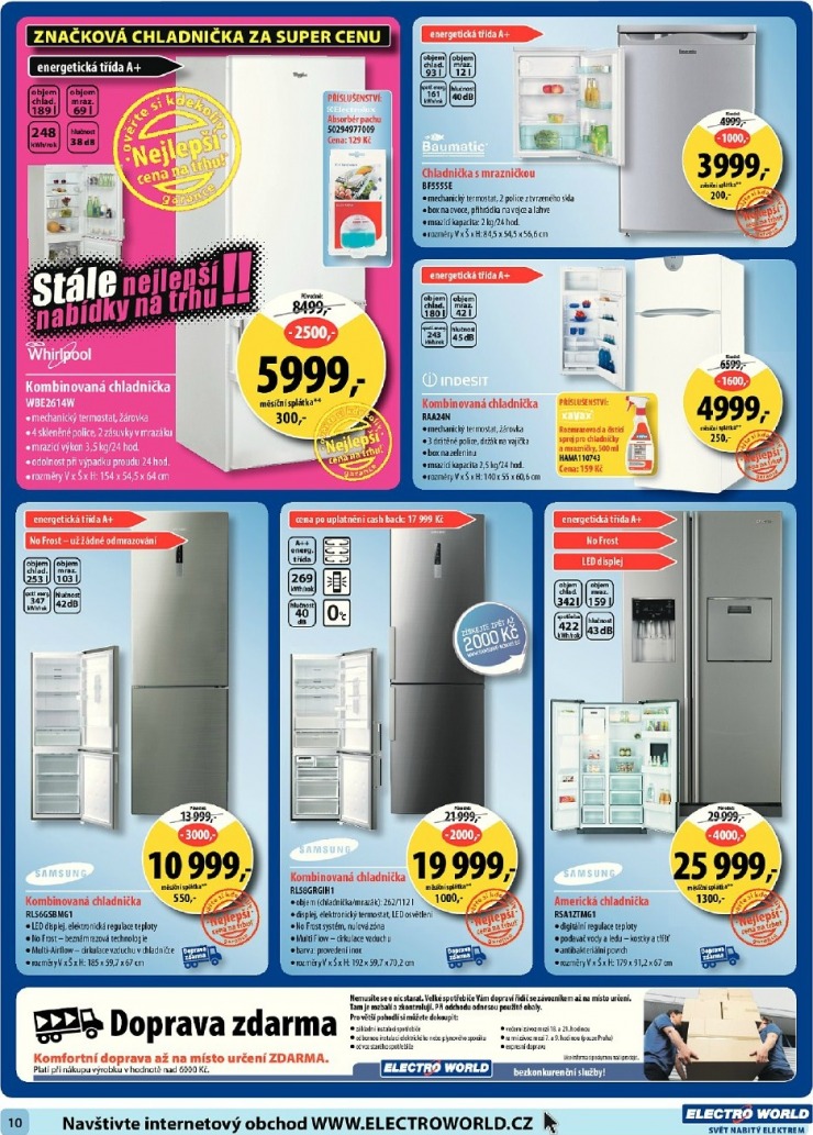 leták Electro World strana 1 leták Electro World strana 1