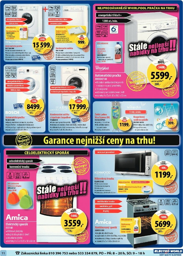 leták Electro World strana 1 leták Electro World strana 1