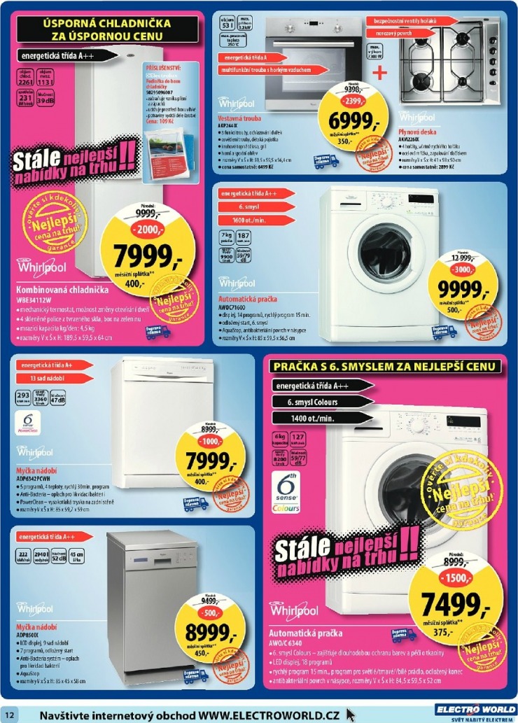 leták Electro World strana 1 leták Electro World strana 1