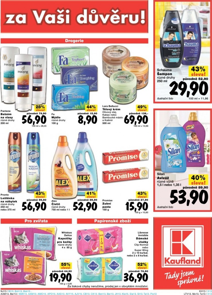 leták Kaufland strana 1 leták Kaufland strana 1