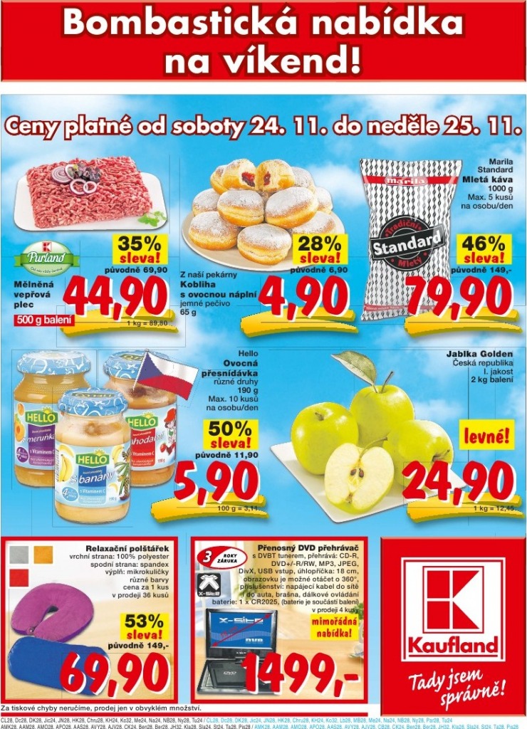 leták Kaufland strana 1 leták Kaufland strana 1