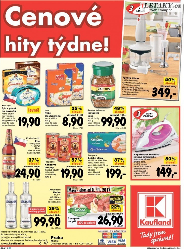 leták Kaufland strana 1 leták Kaufland strana 1