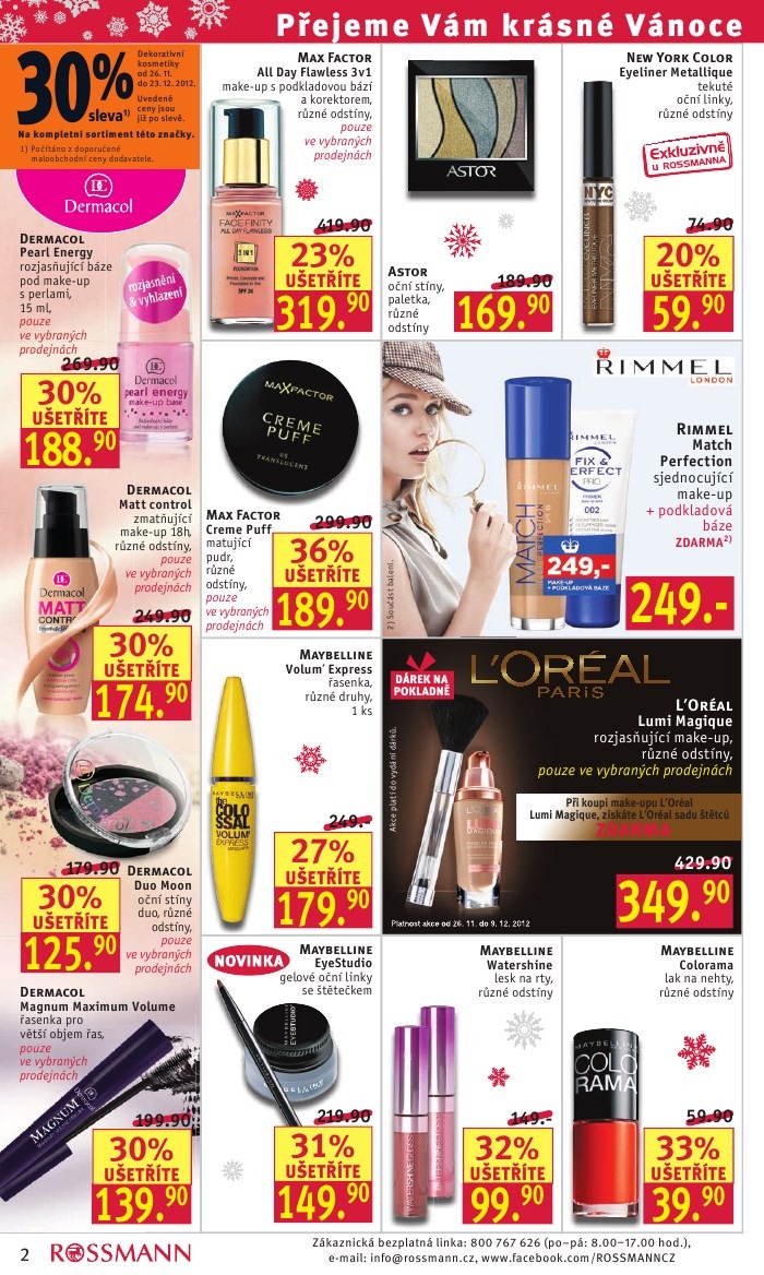 leták Rossmann strana 1 leták Rossmann strana 1