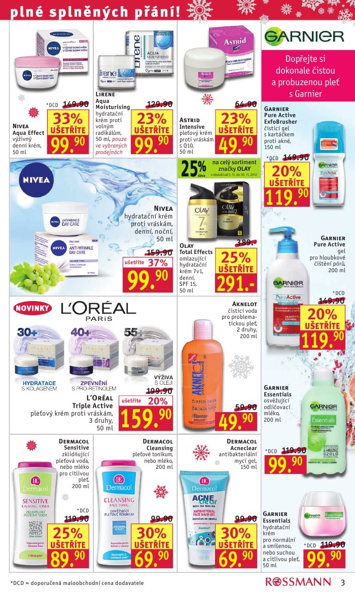 leták Rossmann strana 1 leták Rossmann strana 1