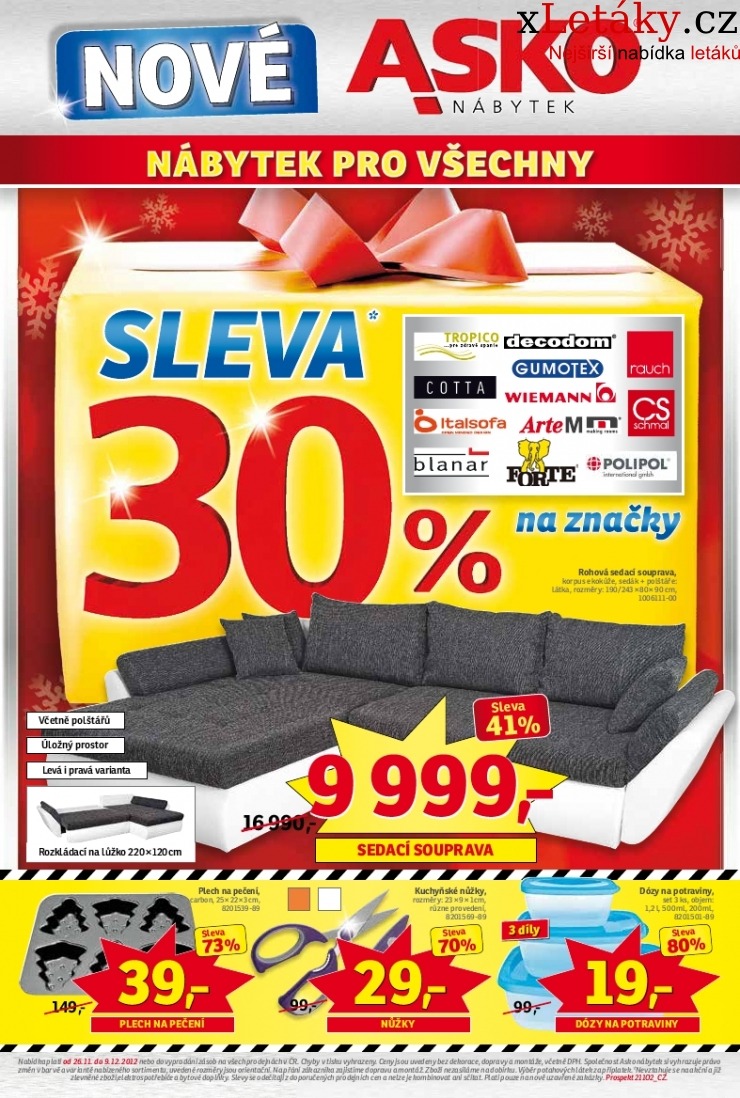letk Asko nbytek aktuln letk strana 1