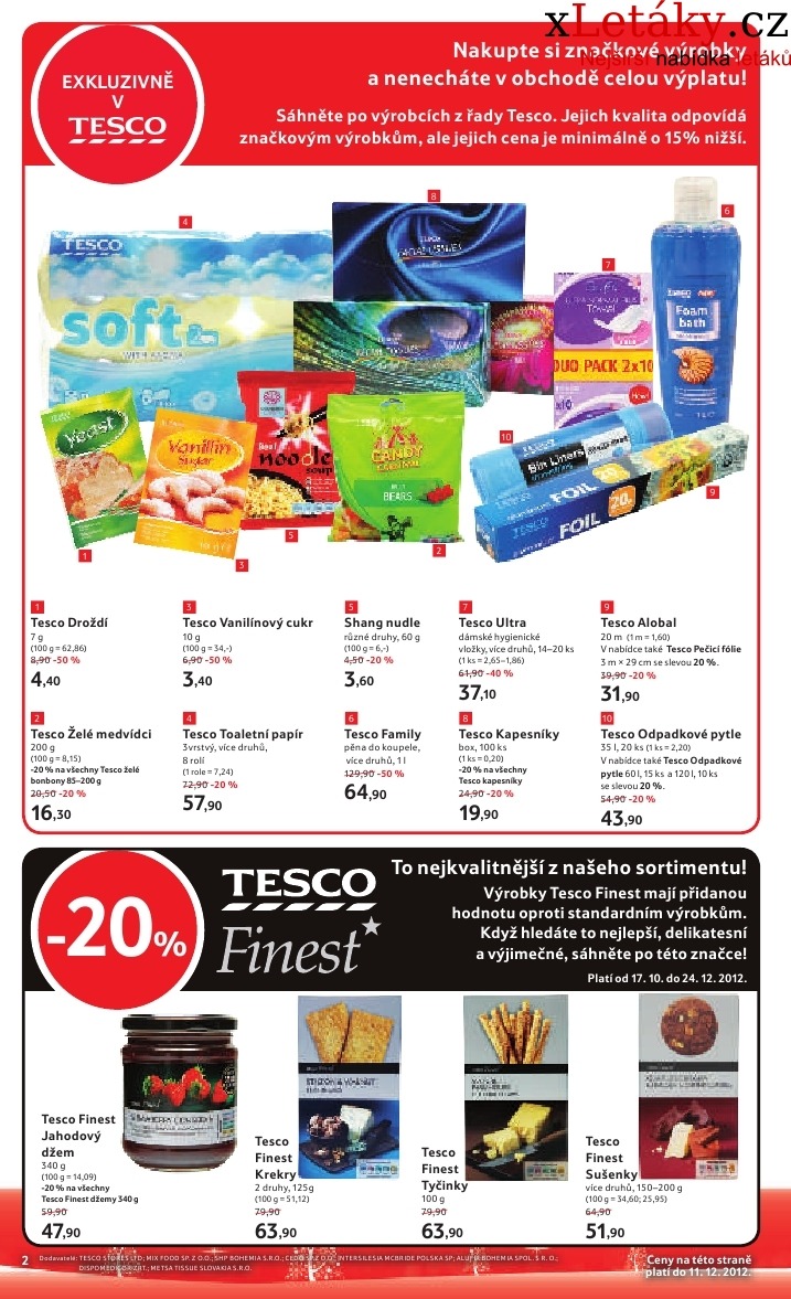 leták Tesco aktuální leták strana 1 leták Tesco aktuální leták strana 1