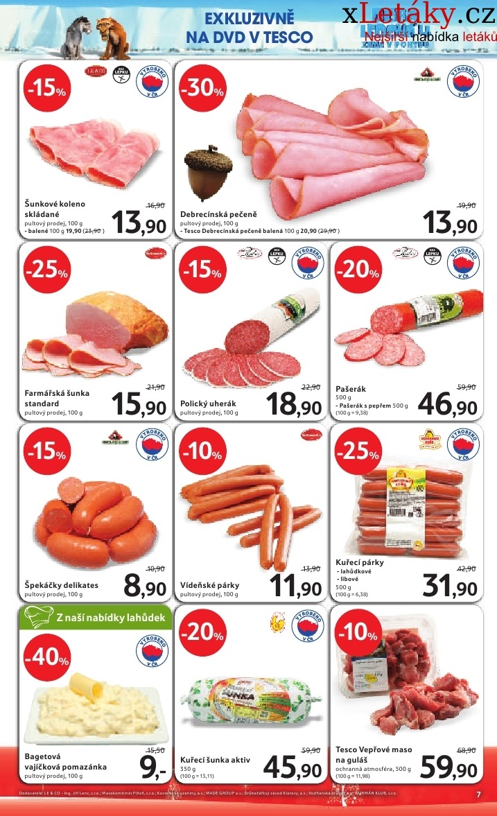 let�k Tesco aktu�ln� let�k strana 1