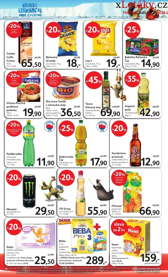 let�k Tesco aktu�ln� let�k strana 1