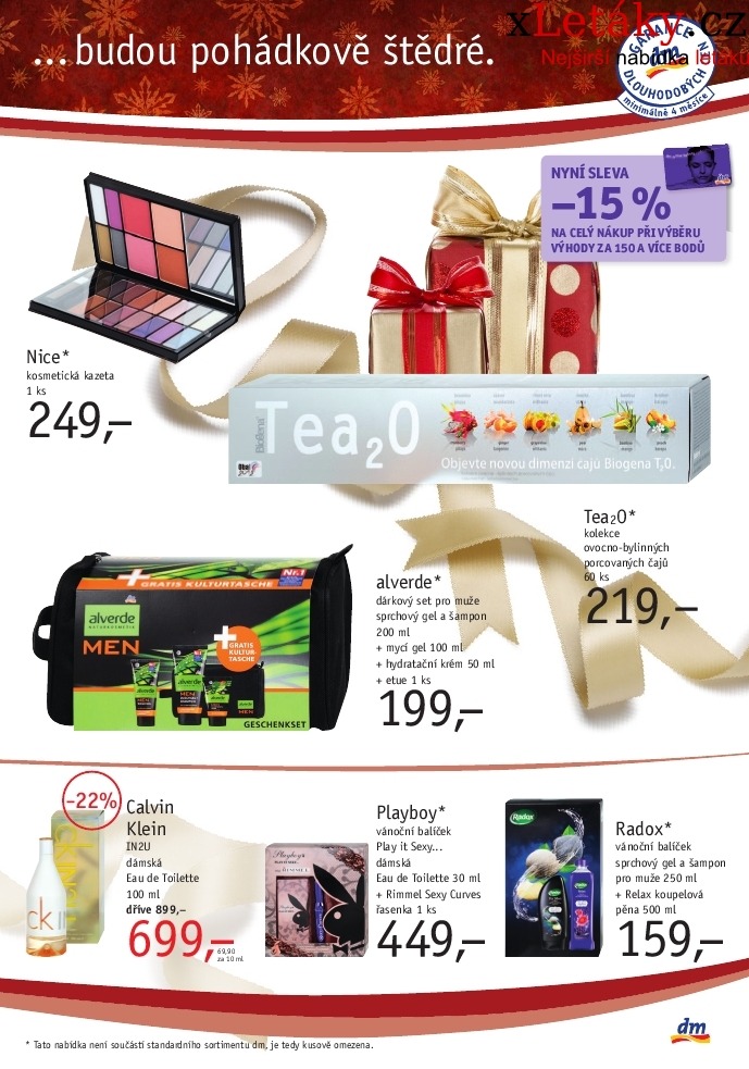 leták Dm drogerie leták strana 1 leták Dm drogerie leták strana 1