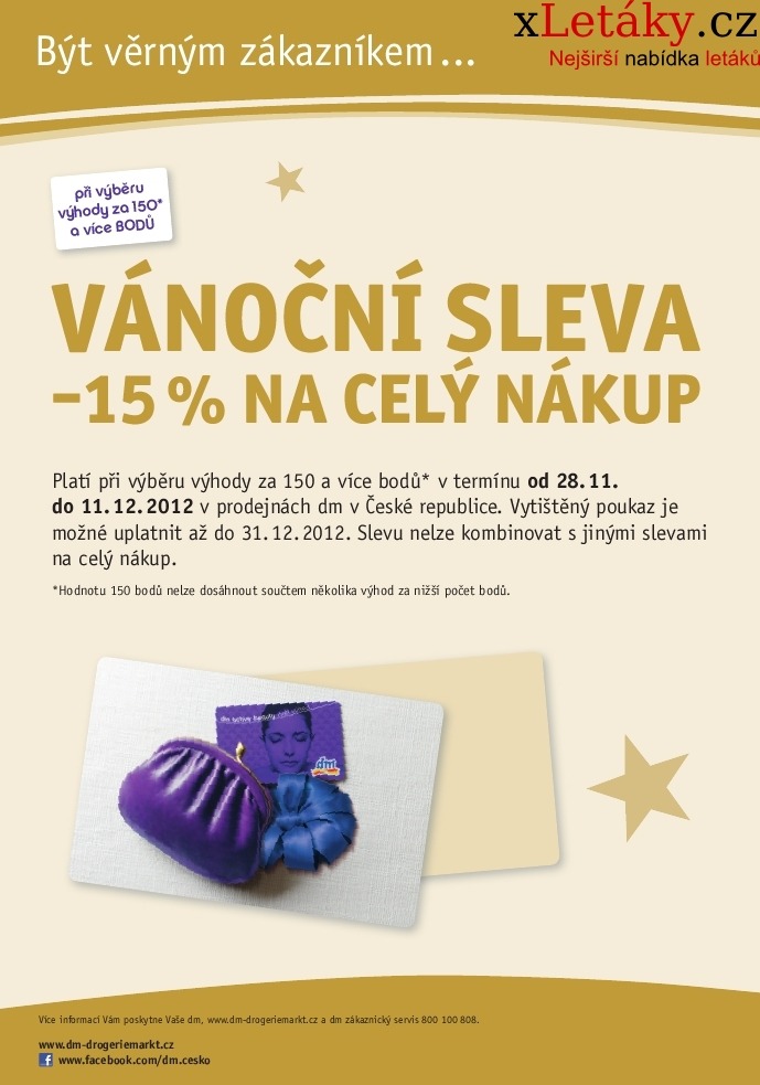 leták Dm drogerie leták strana 1 leták Dm drogerie leták strana 1