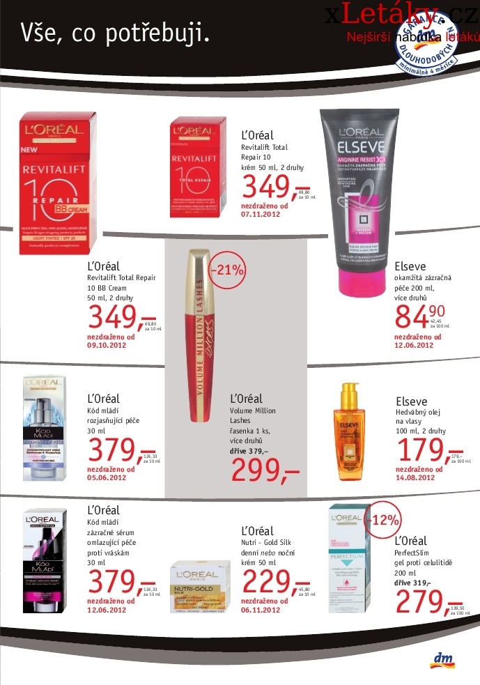 leták Dm drogerie leták strana 1 leták Dm drogerie leták strana 1