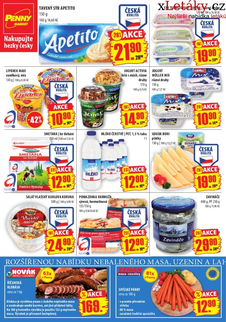 leták Penny Market akční leták strana 1 leták Penny Market akční leták strana 1