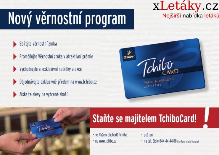 leták Tchibo leták strana 1 leták Tchibo leták strana 1