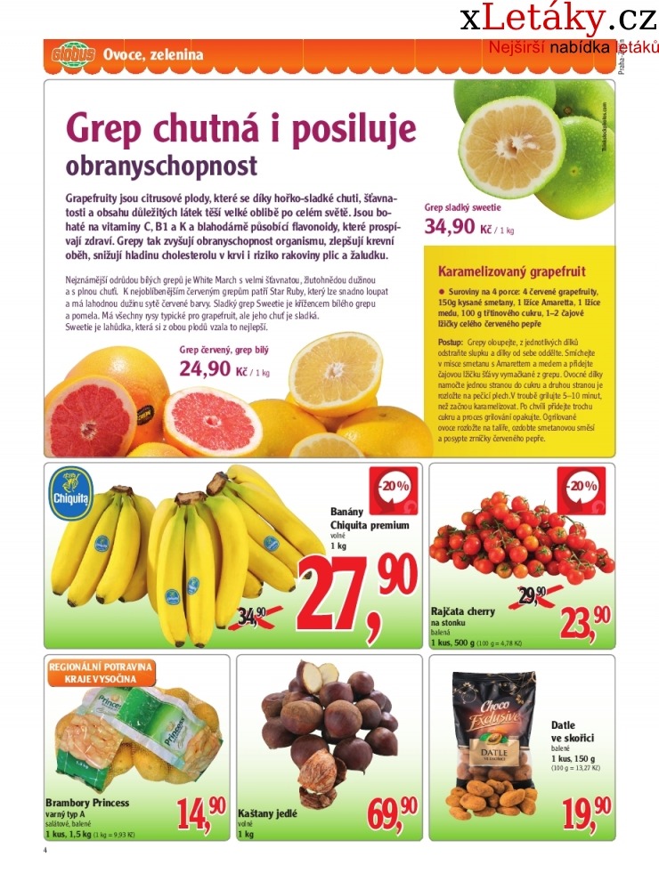 leták Globus leták strana 1 leták Globus leták strana 1