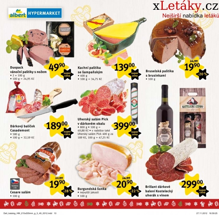 let�k Albert Hypermarket - delikatesy let�k strana 1