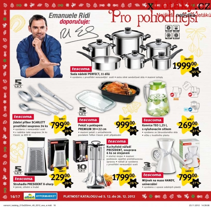 leták Albert Hypermarket - Vánoce akční leták strana 1 leták Albert Hypermarket - Vánoce akční leták strana 1