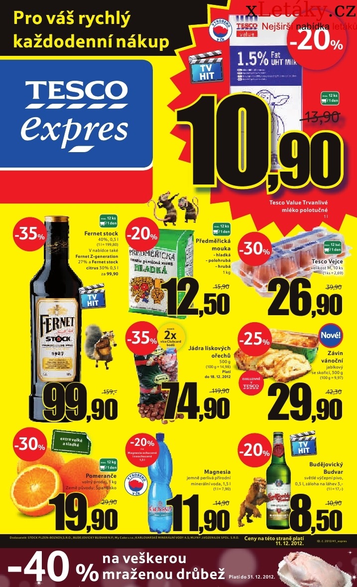 letk Tesco - expres aktuln letk strana 1