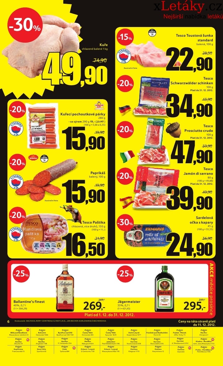 leták Tesco - expres aktuální leták strana 1 leták Tesco - expres aktuální leták strana 1