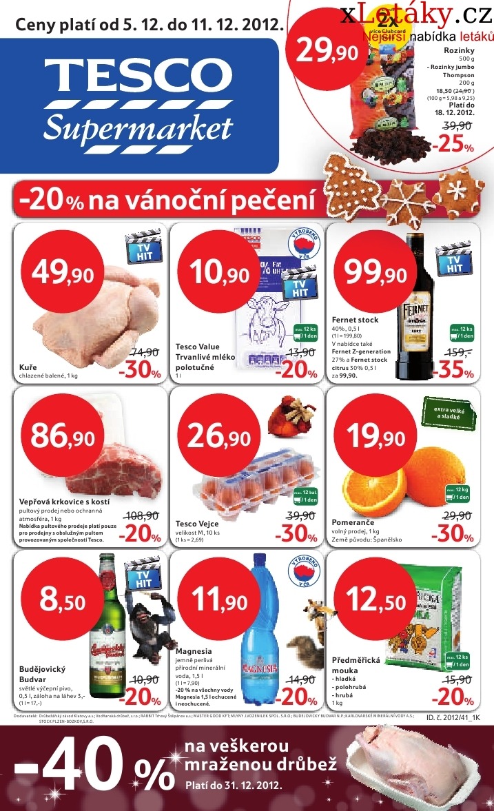 letk Tesco - supermarket akn letk strana 1