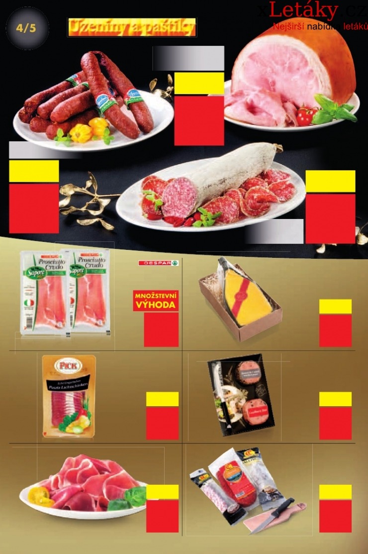 leták Interspar - delikatesy akční leták strana 1 leták Interspar - delikatesy akční leták strana 1