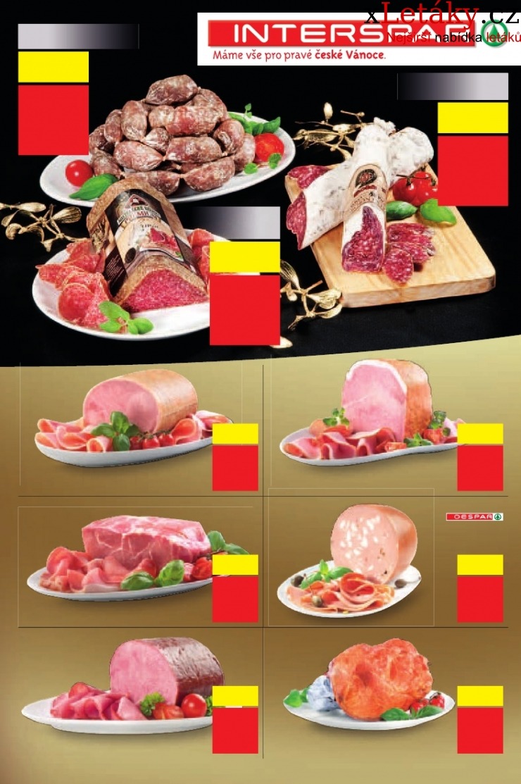 leták Interspar - delikatesy akční leták strana 1 leták Interspar - delikatesy akční leták strana 1
