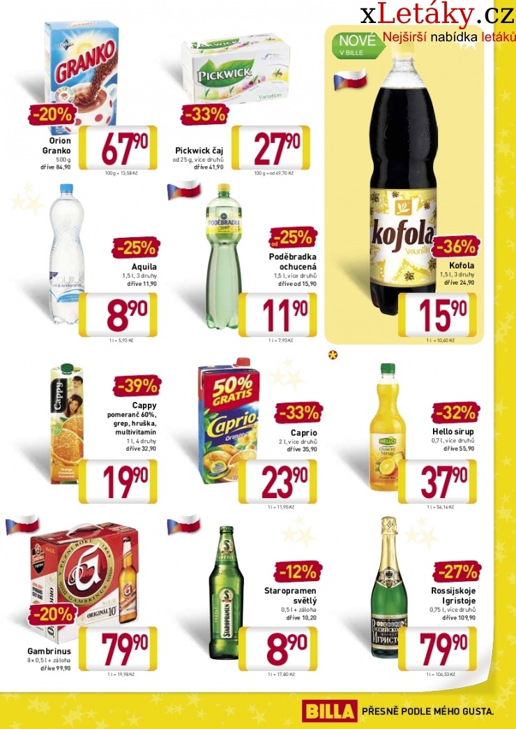 leták Billa aktuální leták strana 1 leták Billa aktuální leták strana 1