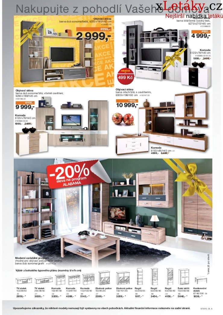 leták Sconto nábytek leták strana 1 leták Sconto nábytek leták strana 1