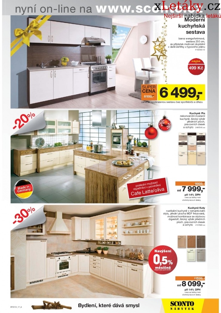 leták Sconto nábytek leták strana 1 leták Sconto nábytek leták strana 1