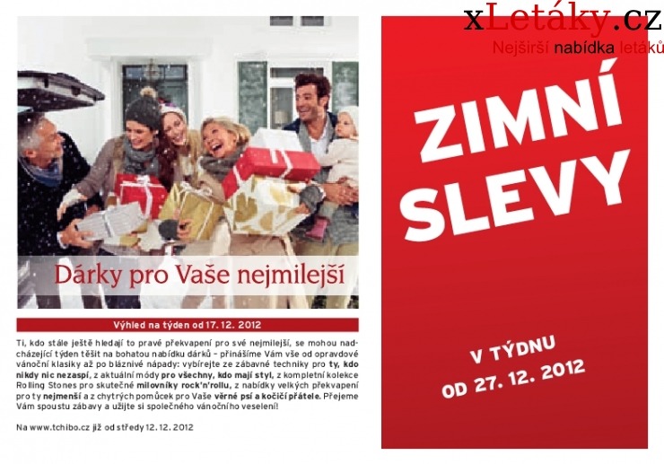 leták Tchibo leták strana 1 leták Tchibo leták strana 1
