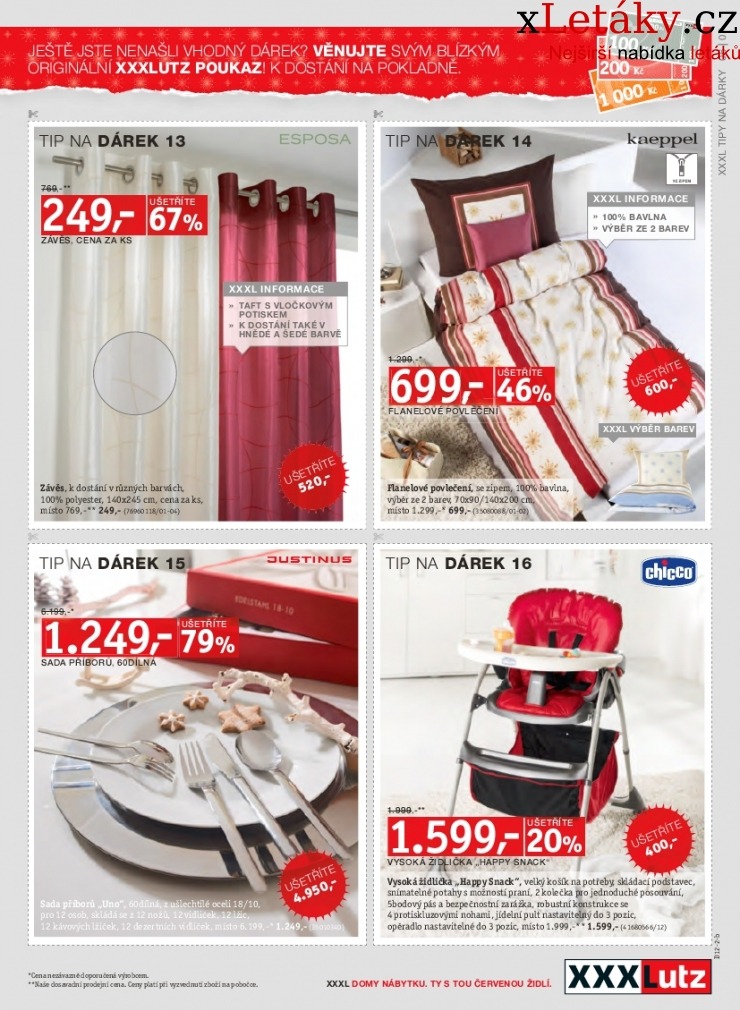 let�k XXXLutz - d�rky let�k strana 1