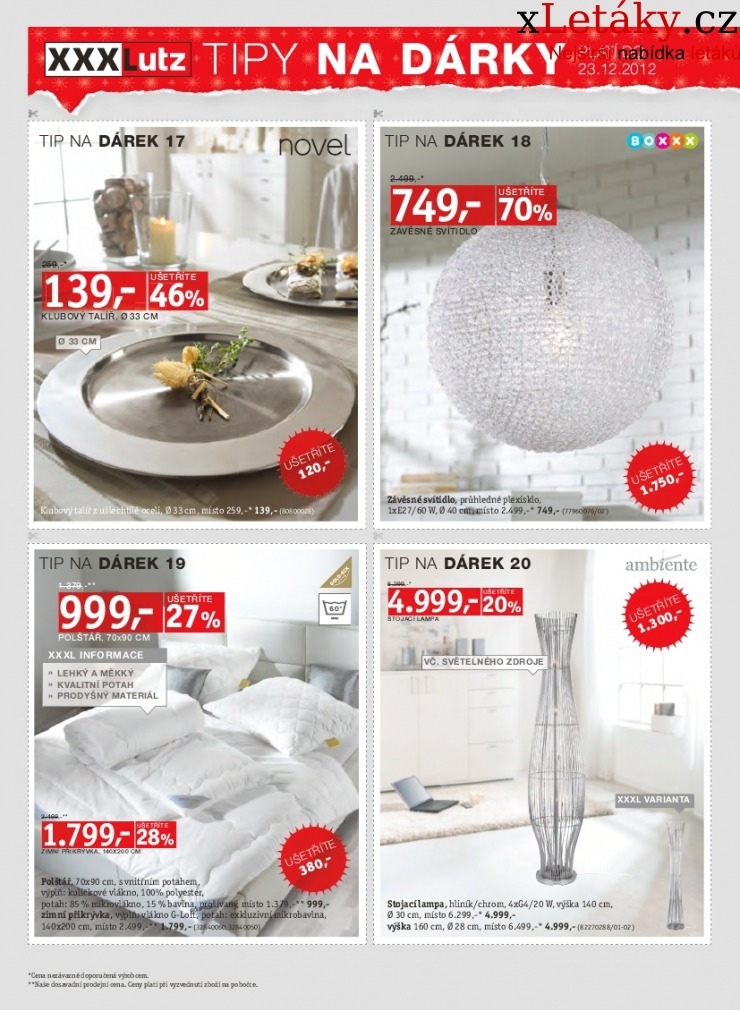 let�k XXXLutz - d�rky let�k strana 1