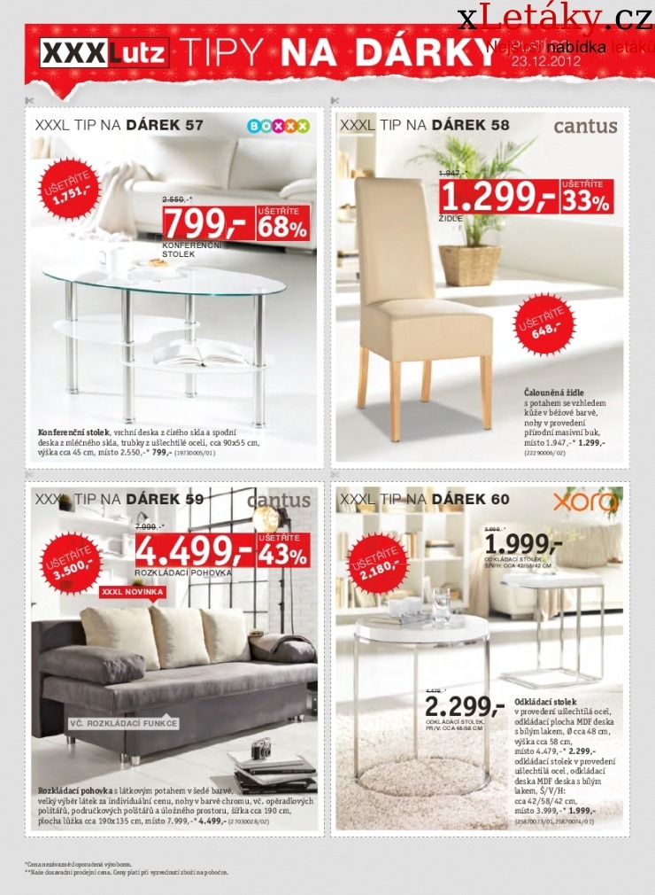 let�k XXXLutz - d�rky let�k strana 1