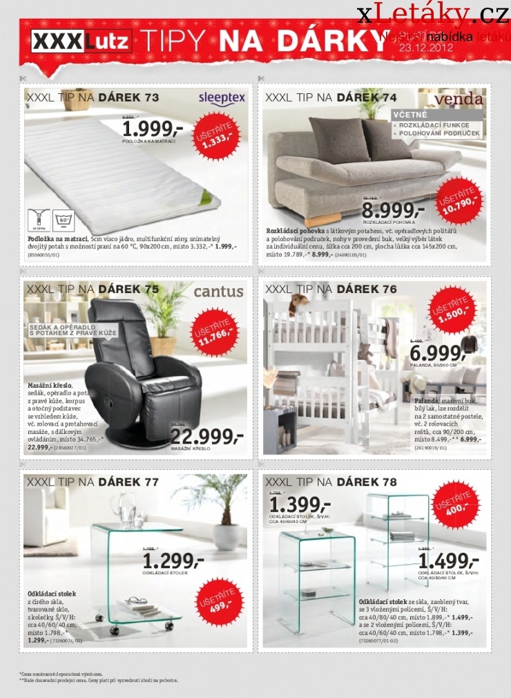 let�k XXXLutz - d�rky let�k strana 1