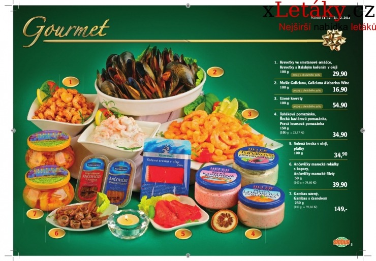 leták Globus - Gourment leták strana 1 leták Globus - Gourment leták strana 1