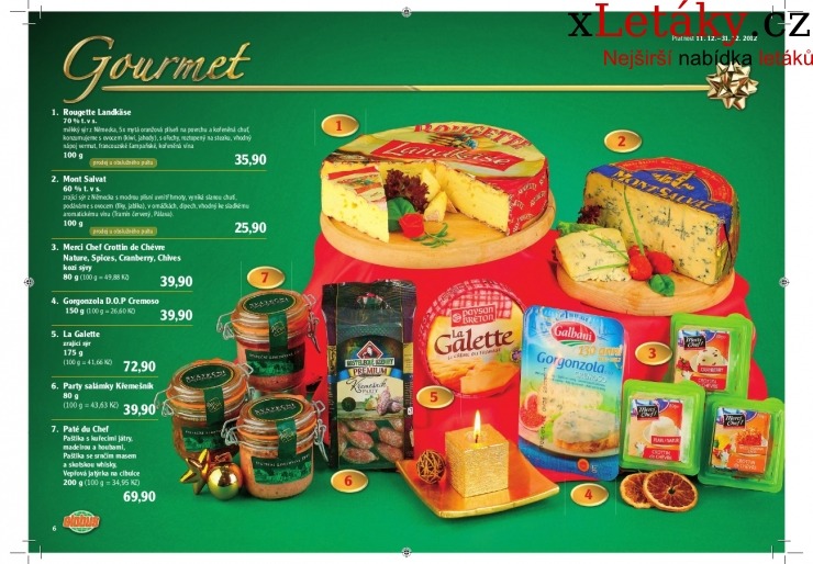 leták Globus - Gourment leták strana 1 leták Globus - Gourment leták strana 1