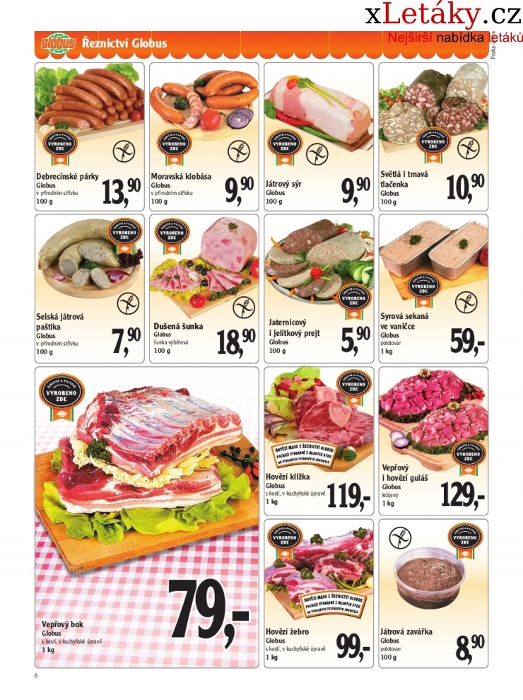 leták Globus leták strana 1 leták Globus leták strana 1