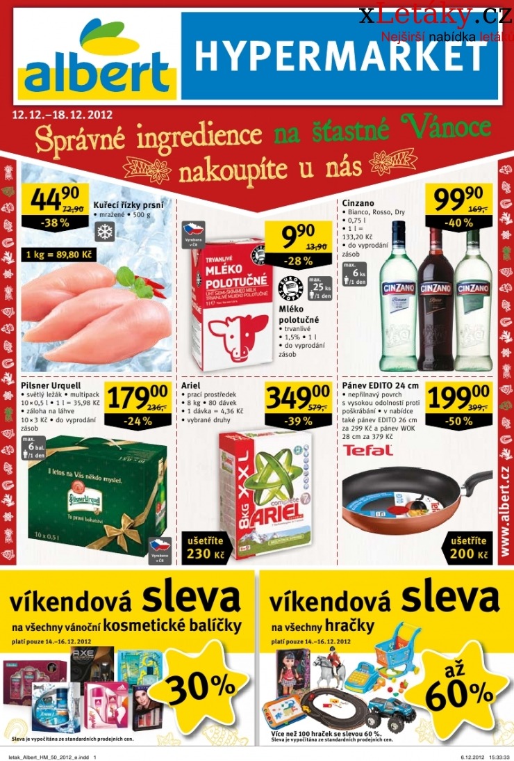 leták Albert Hypermarket akční leták strana 1 leták Albert Hypermarket akční leták strana 1