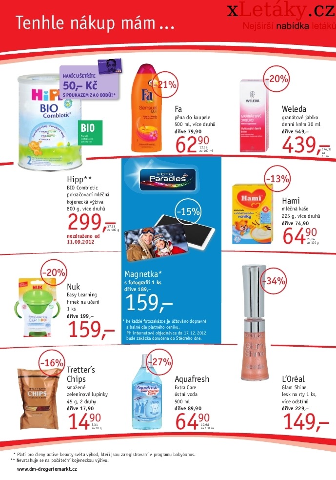 leták Dm drogerie leták strana 1 leták Dm drogerie leták strana 1