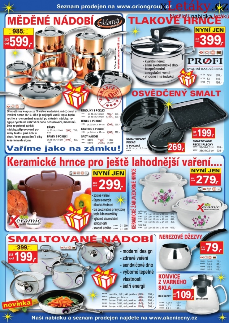 leták Orion leták strana 1 leták Orion leták strana 1