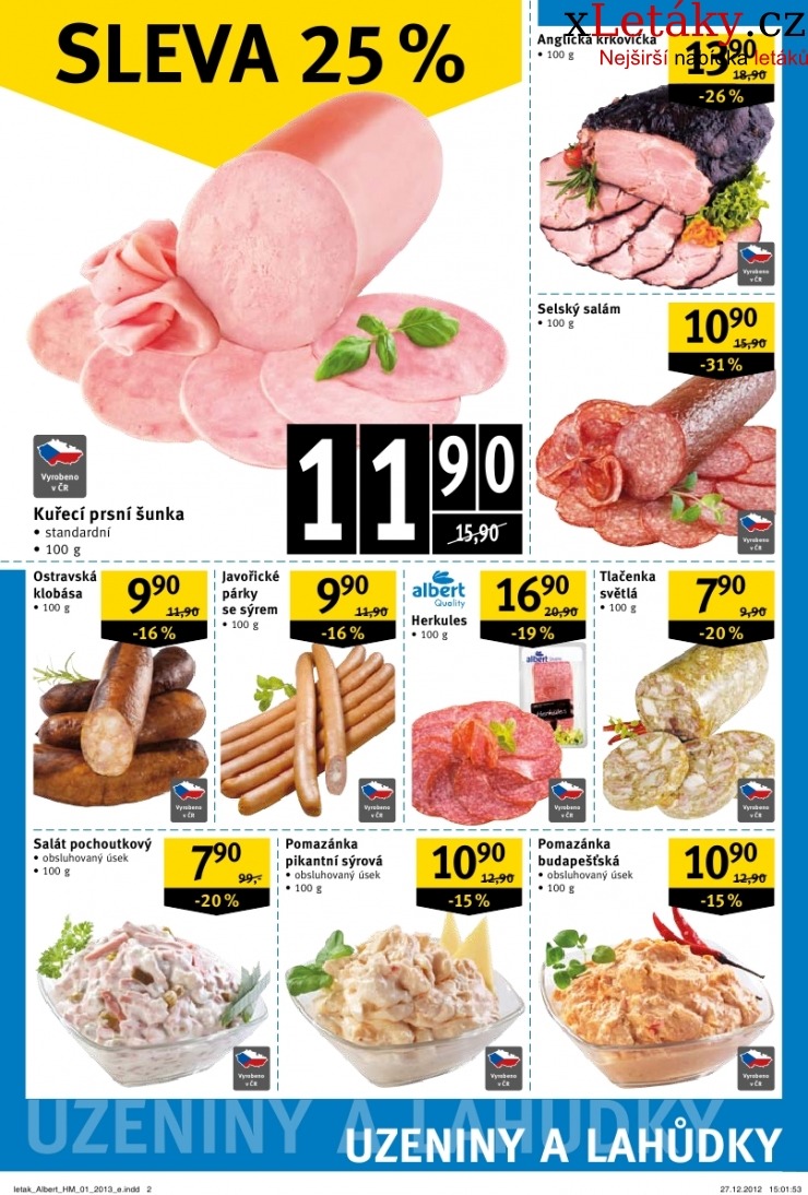 leták Albert Hypermarket akční leták strana 1 leták Albert Hypermarket akční leták strana 1