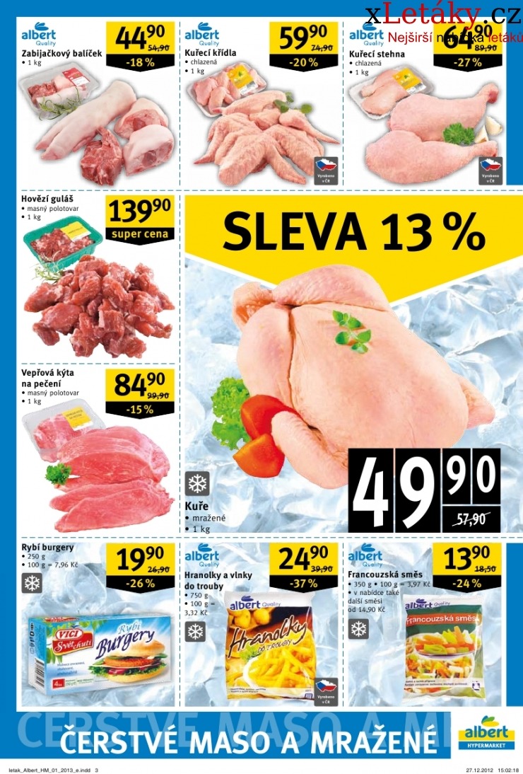 leták Albert Hypermarket akční leták strana 1 leták Albert Hypermarket akční leták strana 1