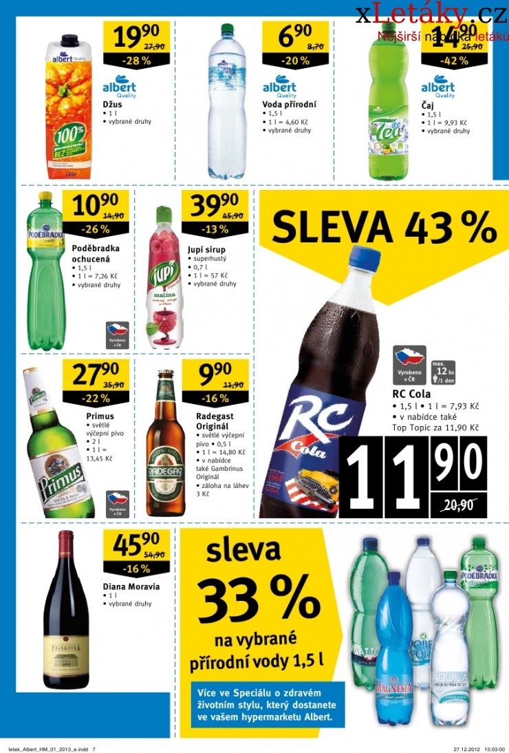 leták Albert Hypermarket akční leták strana 1 leták Albert Hypermarket akční leták strana 1