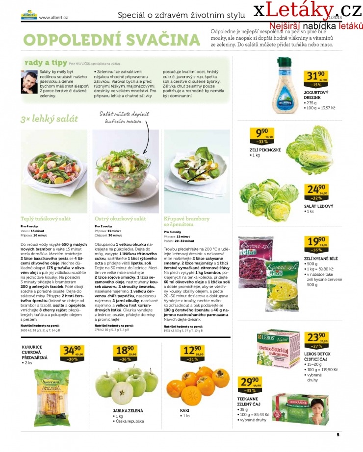 leták Albert Hypermarket - zdraví leták strana 1 leták Albert Hypermarket - zdraví leták strana 1