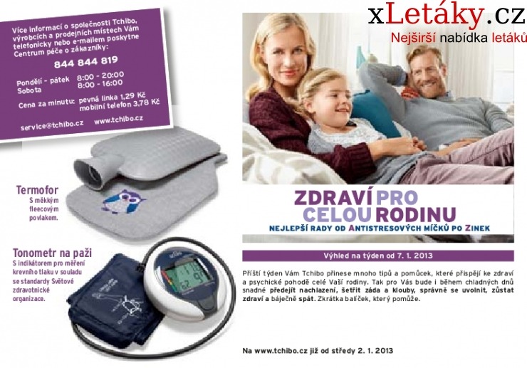 leták Tchibo leták strana 1 leták Tchibo leták strana 1