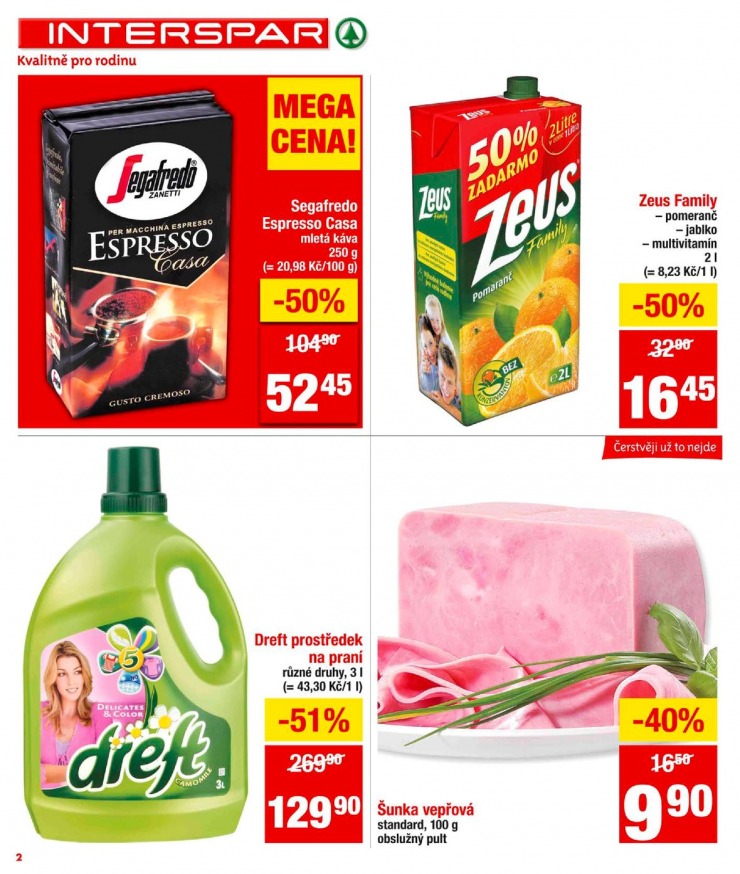 leták Interspar Akční nabídka od 2.1.2013 strana 1 leták Interspar Akční nabídka od 2.1.2013 strana 1
