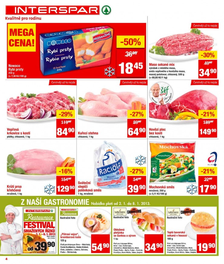 leták Interspar Akční nabídka od 2.1.2013 strana 1 leták Interspar Akční nabídka od 2.1.2013 strana 1