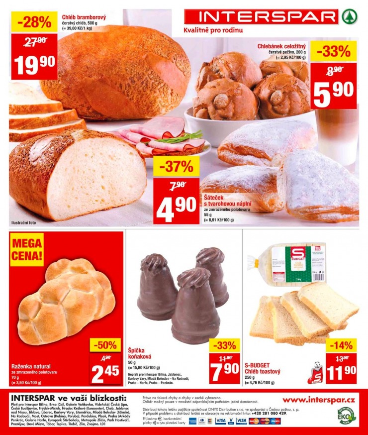 leták Interspar Akční nabídka od 2.1.2013 strana 1 leták Interspar Akční nabídka od 2.1.2013 strana 1