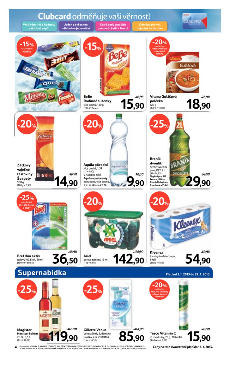 let�k Tesco supermarkety od 2.1.2013 strana 1